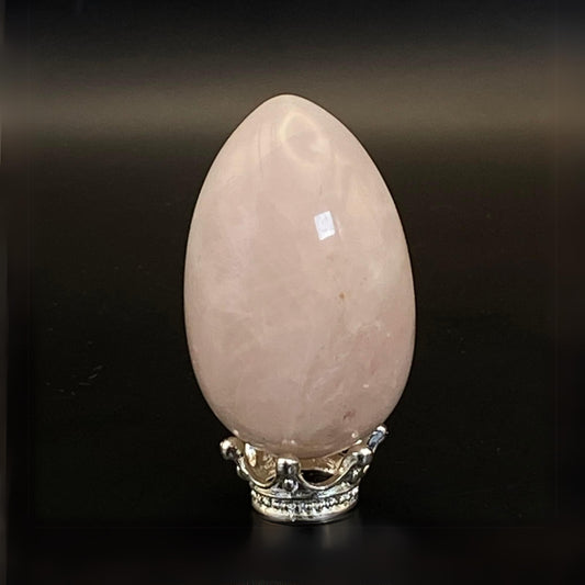 Rose Quartz Egg  #9 - Small