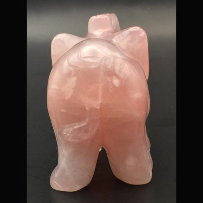 Rose Quartz Elephant #1