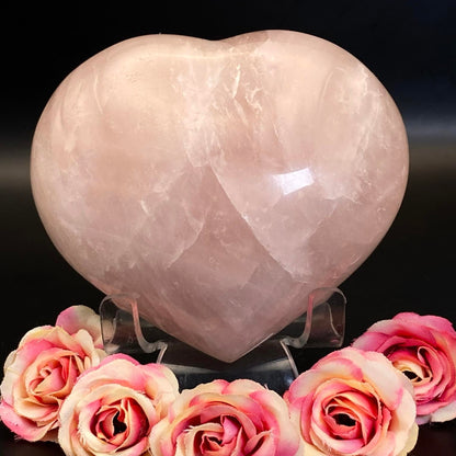 Large Rose Quartz Heart #2