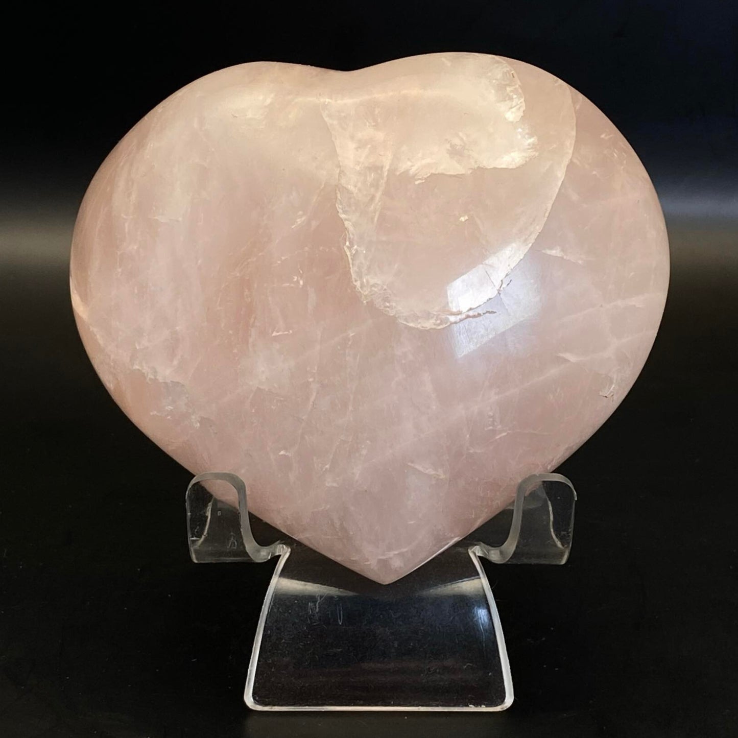 Large Rose Quartz Heart #2