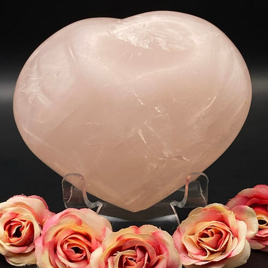 Large Rose Quartz Heart #3