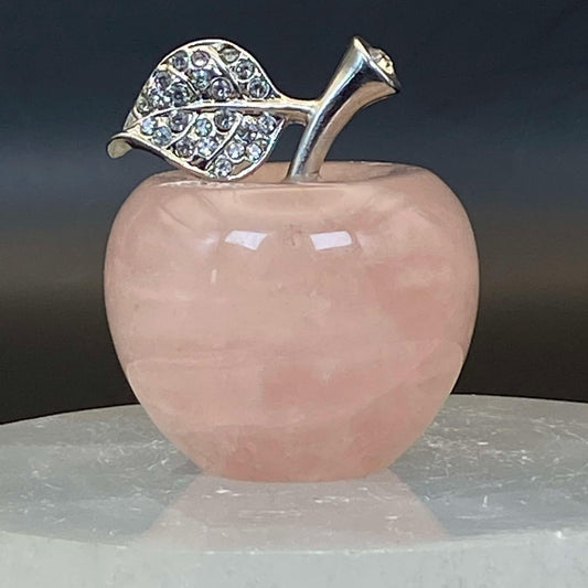 Rose Quartz Apple #1 - Large