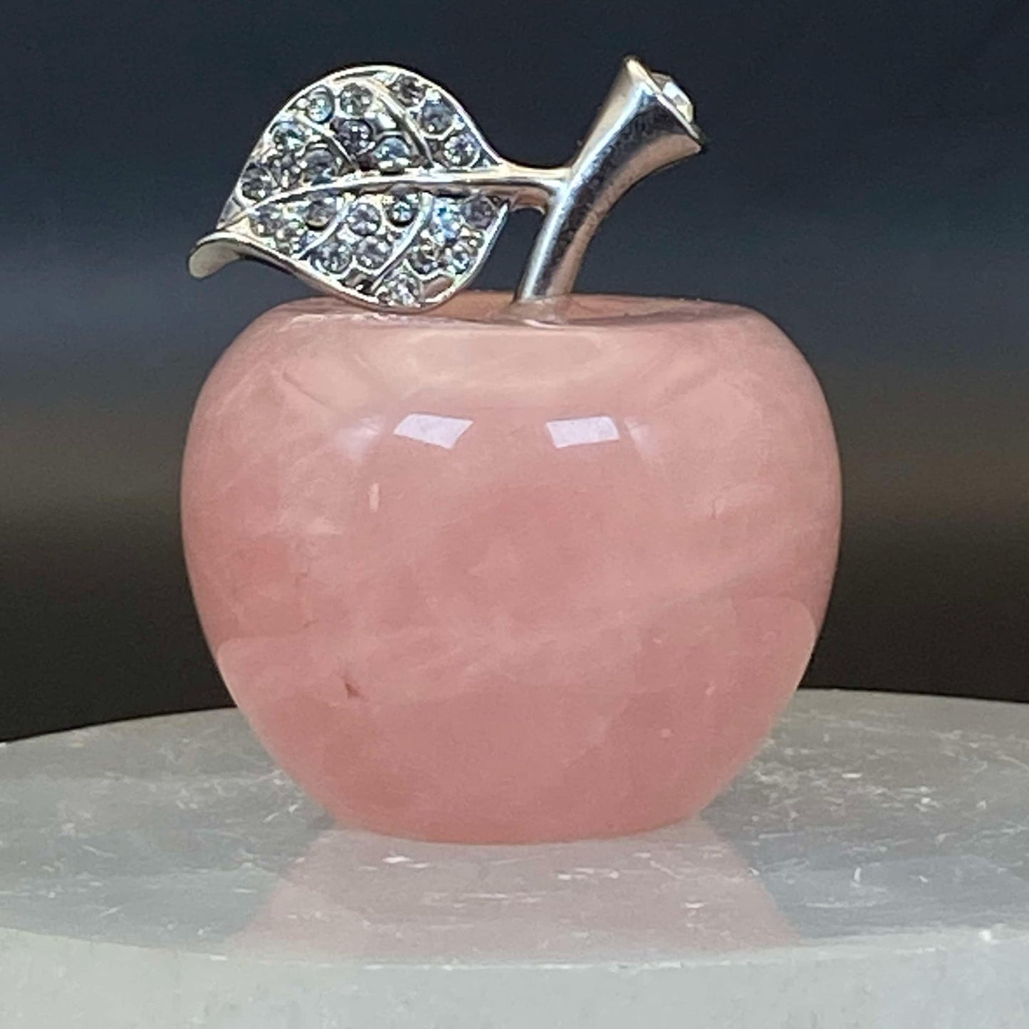 Rose Quartz Apple #2 - Large