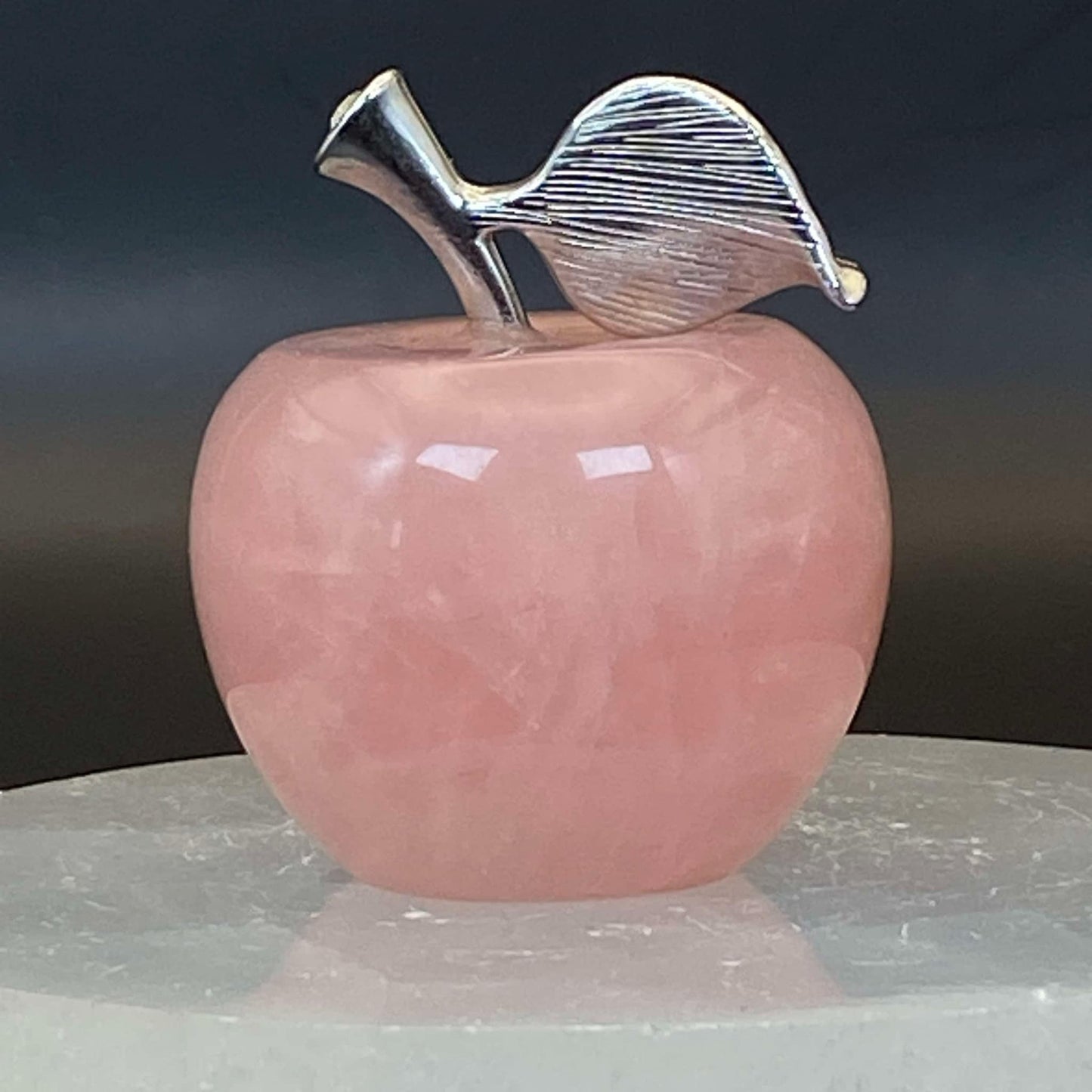 Rose Quartz Apple #2 - Large