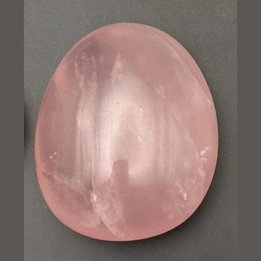 Rose Quartz Palm Stone #7