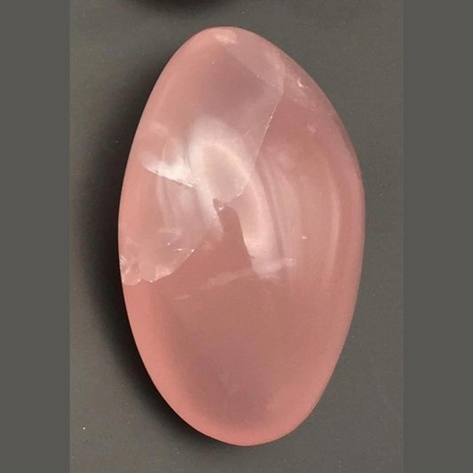 Rose Quartz Palm Stone #9