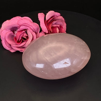 Rose Quartz Palm Stone #15