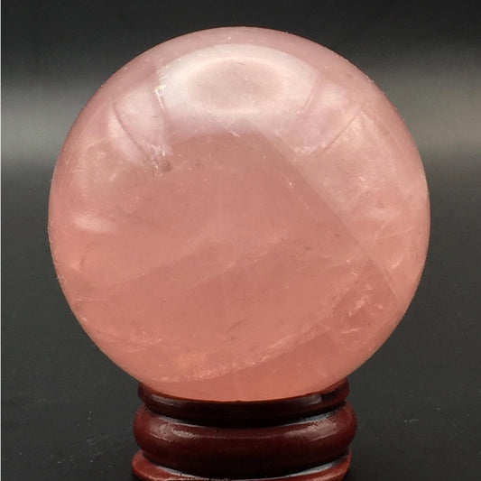 Rose Quartz Sphere #1 - Star!