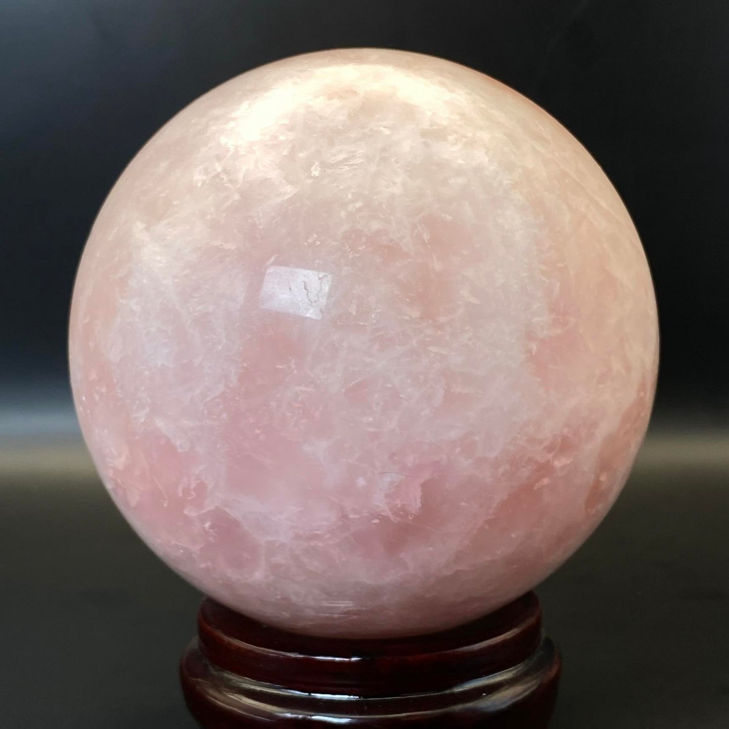 Large Rose Quartz Sphere #5