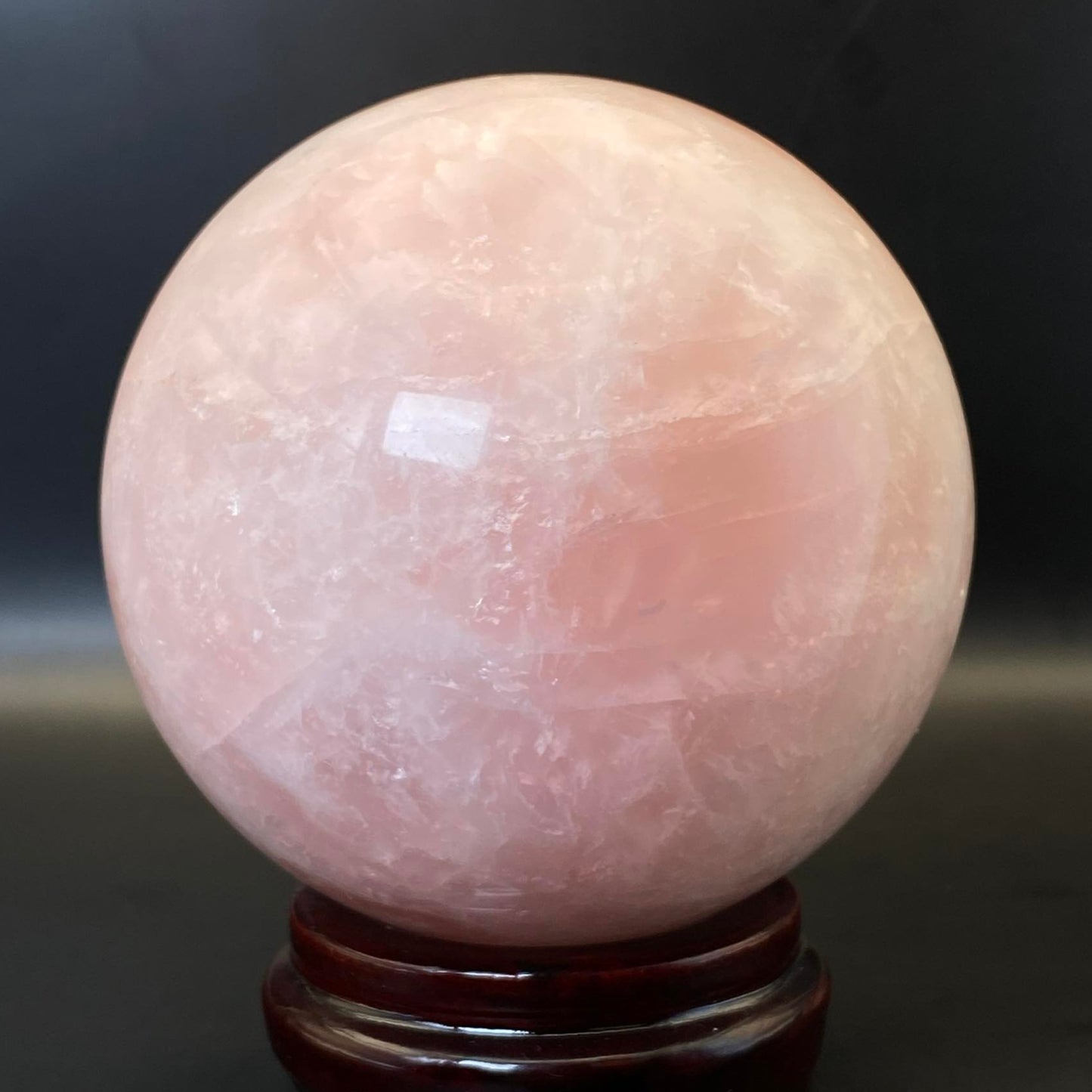 Large Rose Quartz Sphere #5