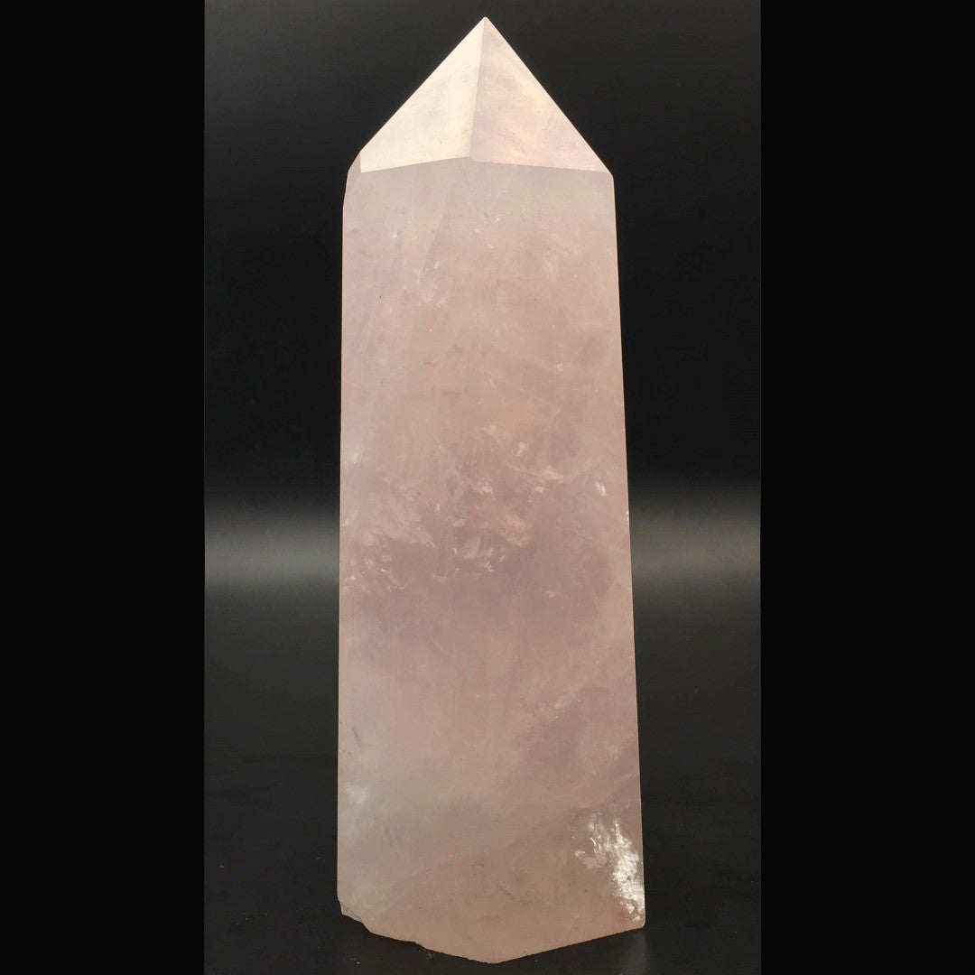 Rose Quartz Tower #1 - 14.6cm