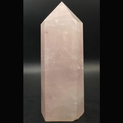 Rose Quartz Tower #1 - 14.6cm