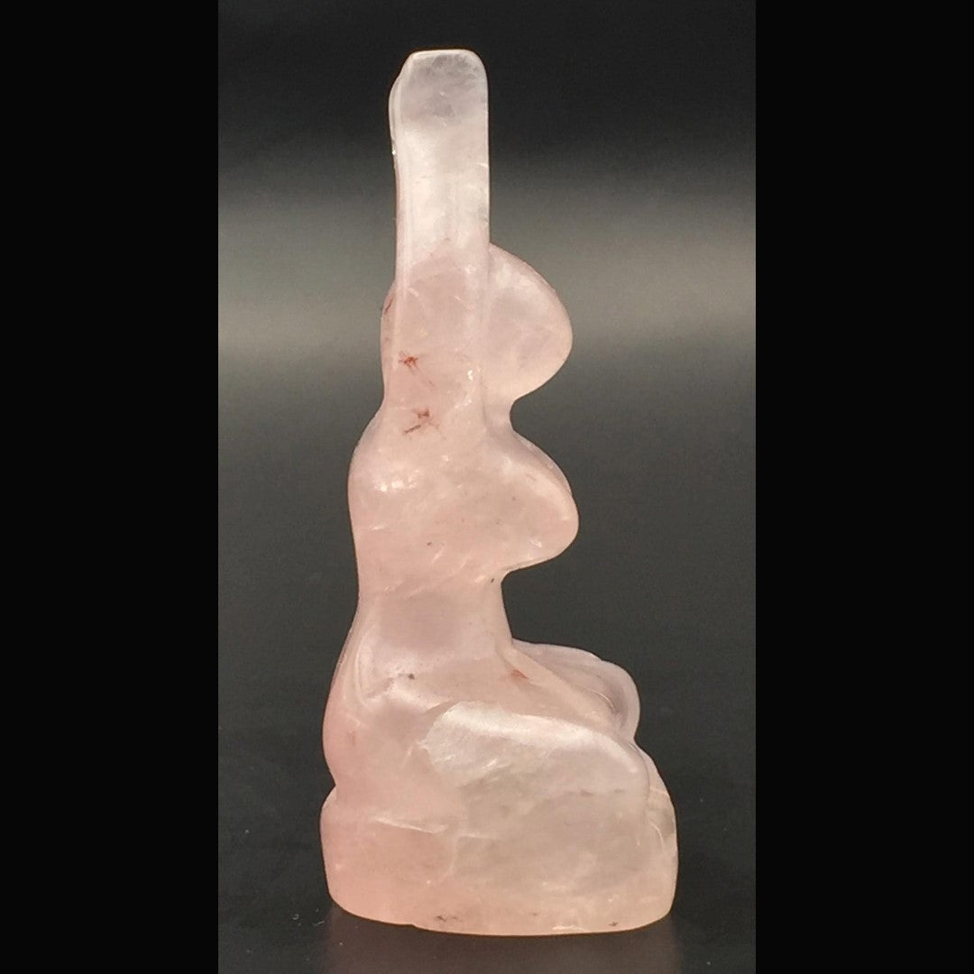 Rose Quartz Yoga Goddess - Small