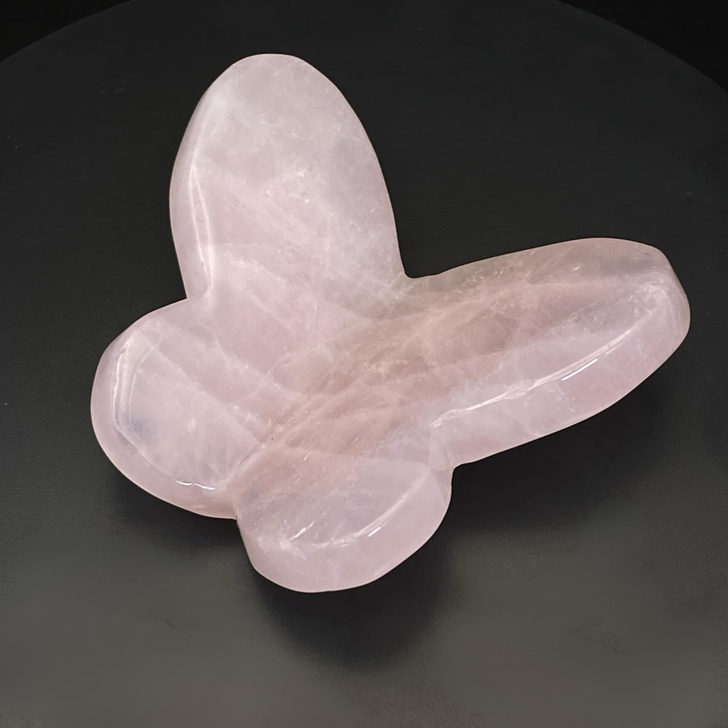 Rose Quartz Butterfly #2