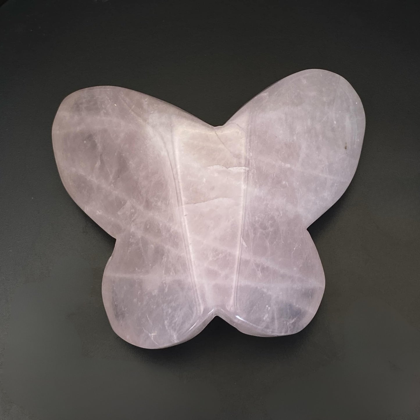 Rose Quartz Butterfly #2