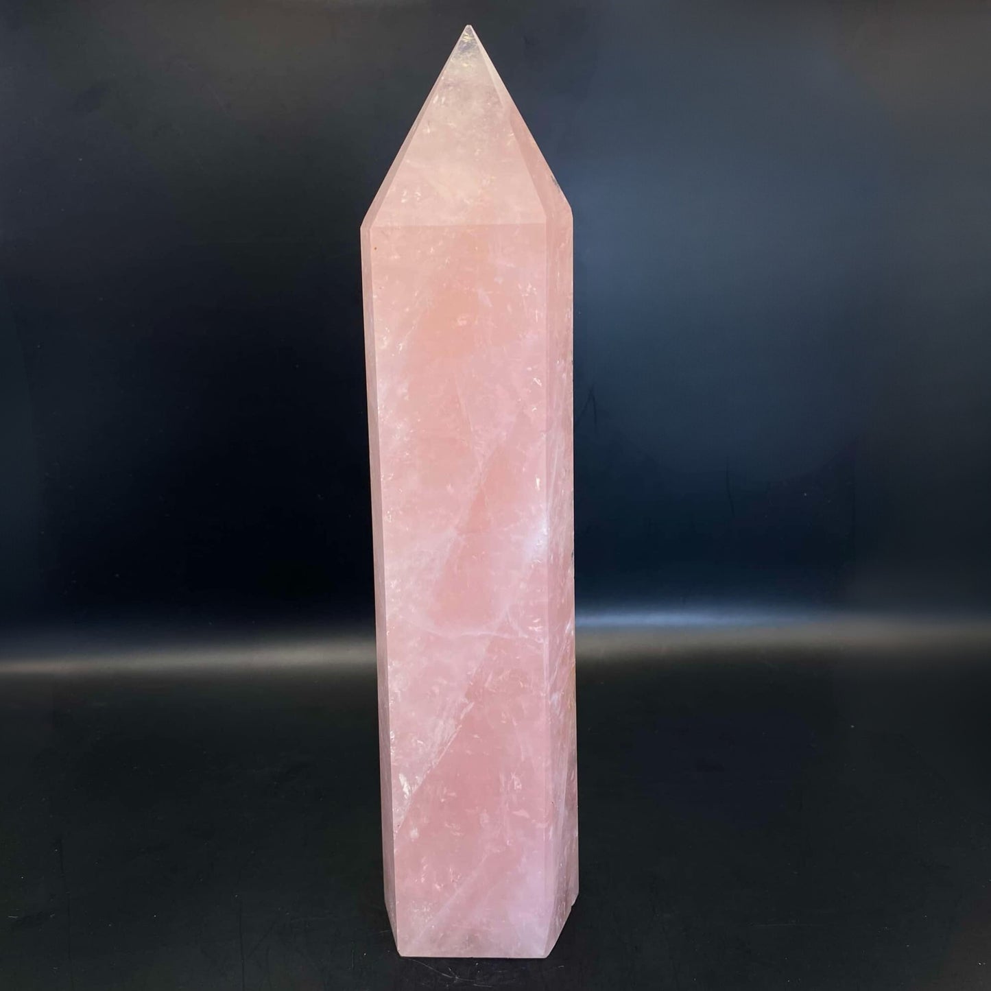 Rose Quartz Tower #2 - 25.8cm