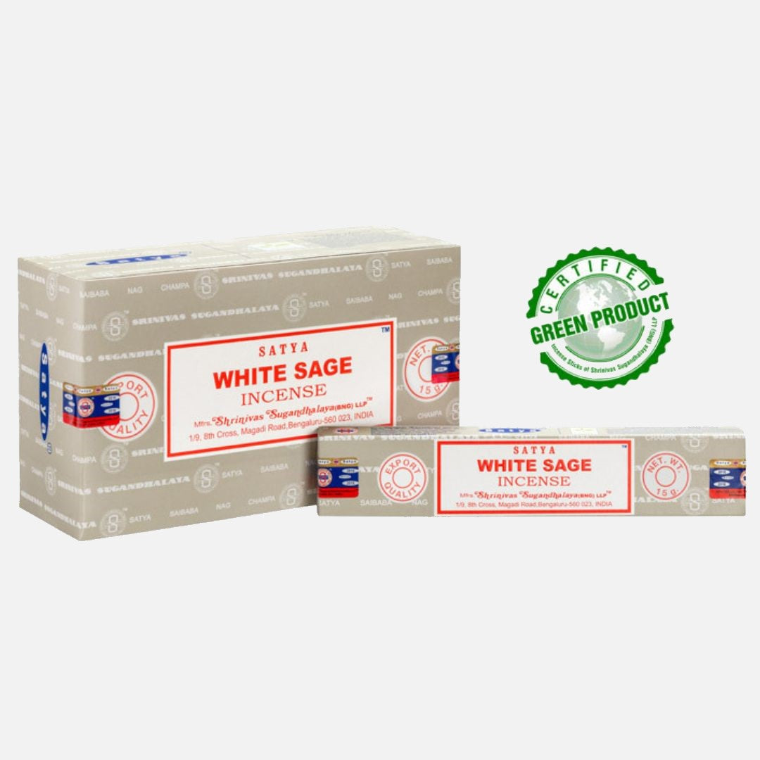 Satya White Sage Incense