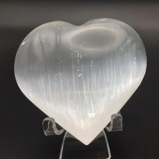 Selenite Heart #1