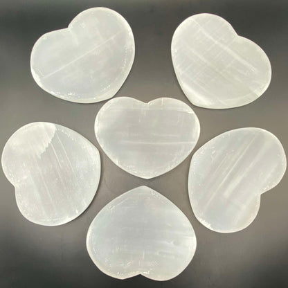 Selenite Heart Bowl