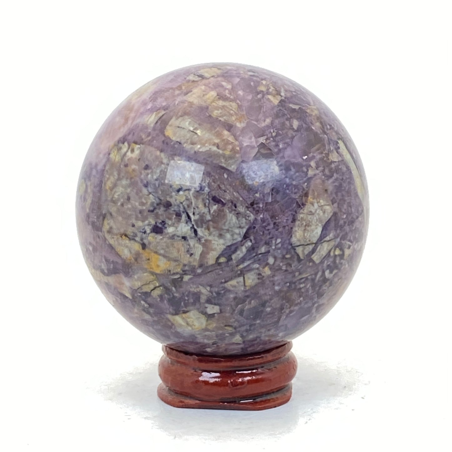 Silky Fluorite Sphere