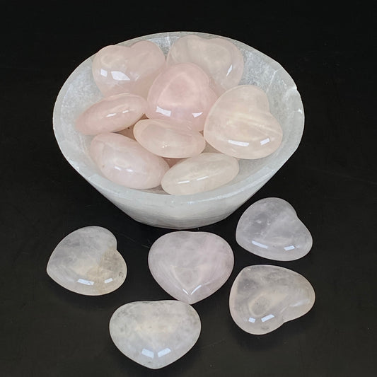 Rose Quartz Heart