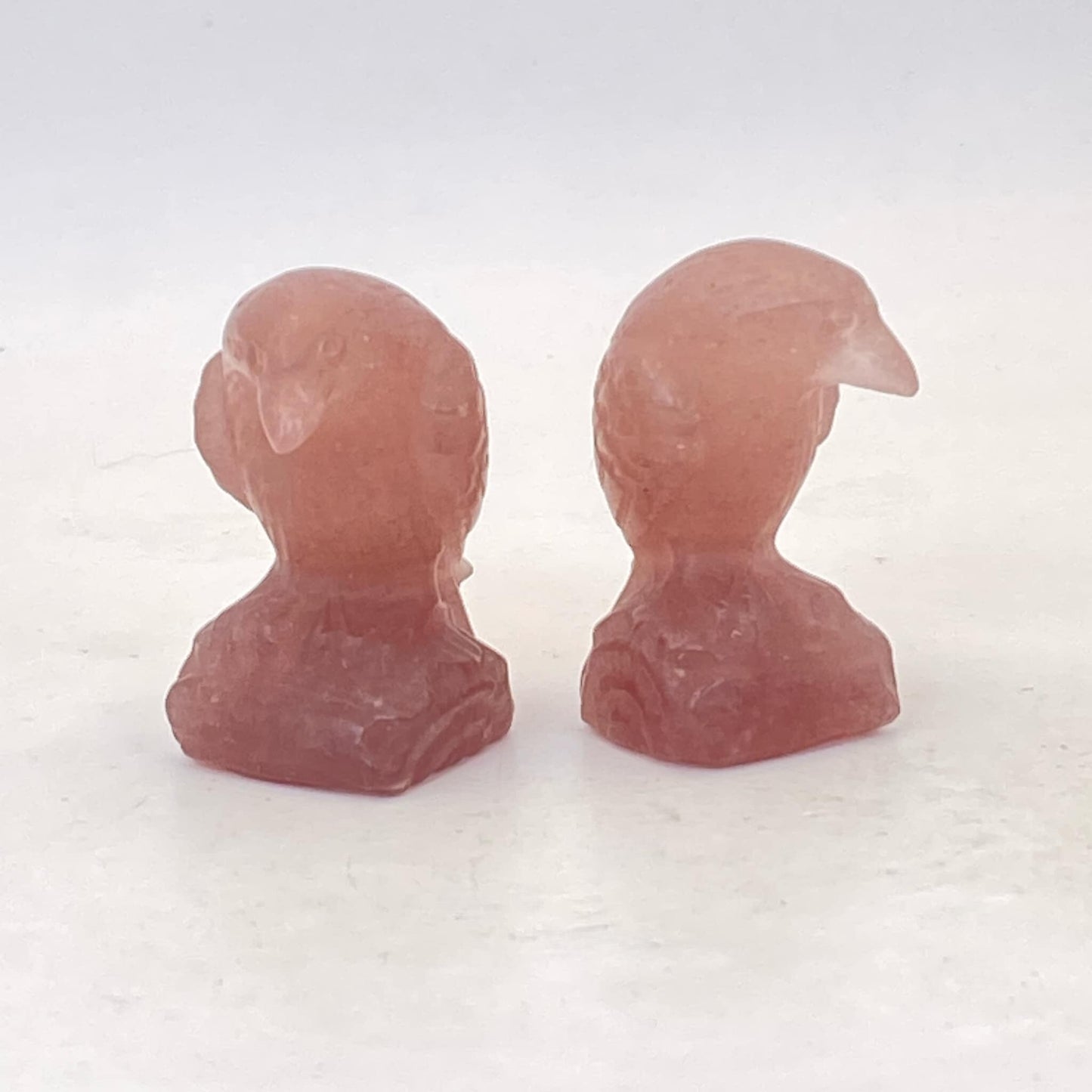 Strawberry Quartz Raven - Small