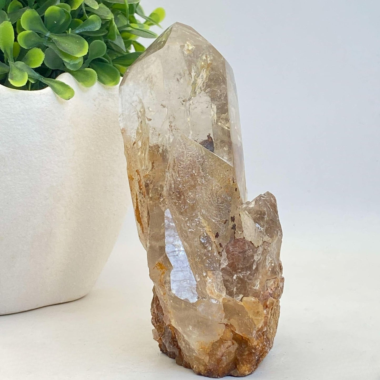 Natural Smokey Quartz Cluster #4