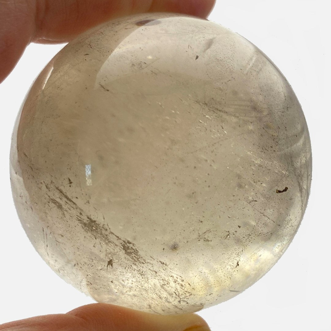 Pale Smokey Quartz Sphere #1