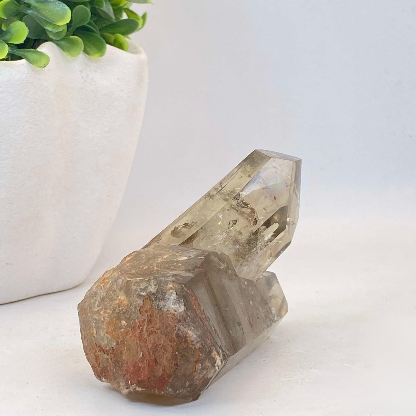 Natural Smokey Quartz Cluster #1