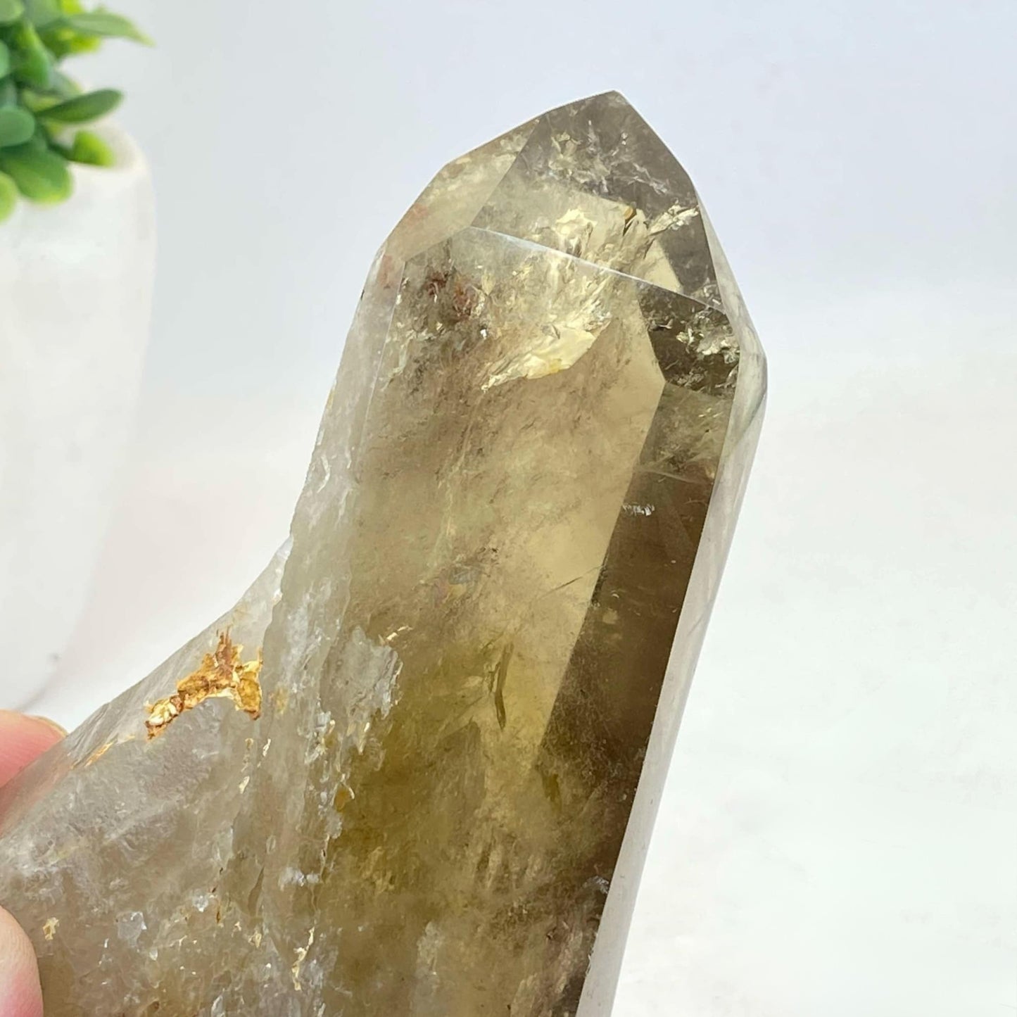 Natural Smokey Quartz Cluster #3