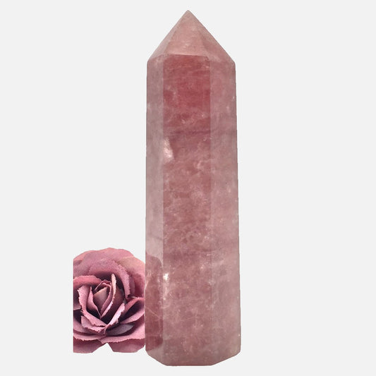 Strawberry Quartz Point #3