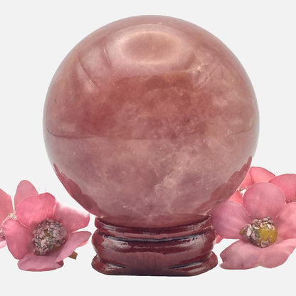 Strawberry Quartz Sphere