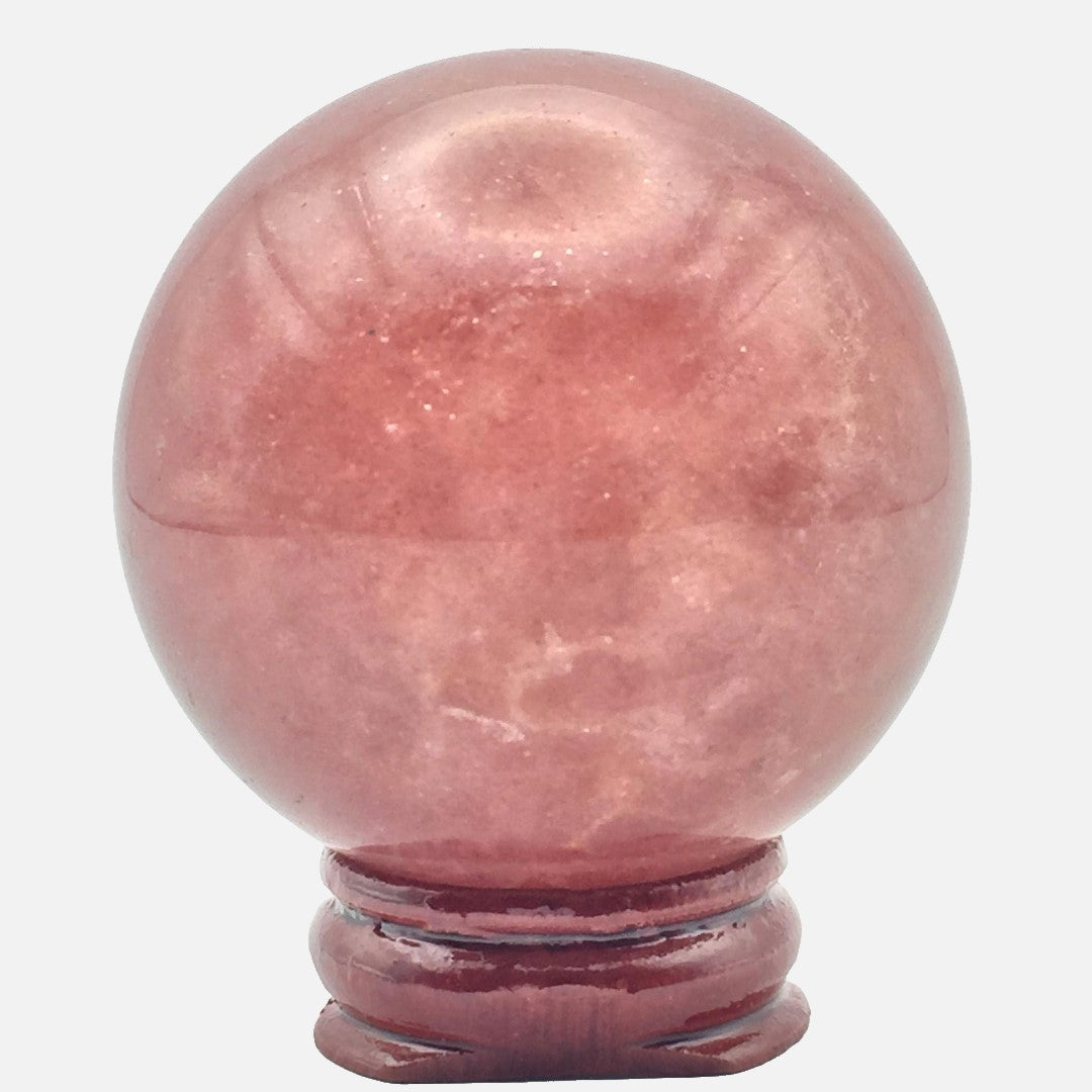 Strawberry Quartz Sphere