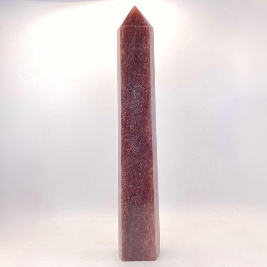 Strawberry Quartz 1KG Tower #2 - Room 1 - 29.3cm