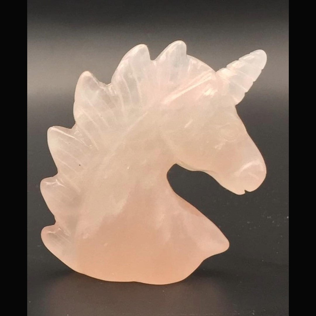 Rose Quartz Unicorn