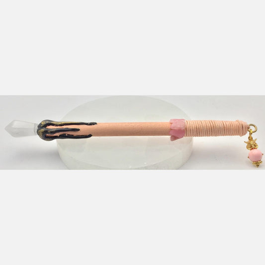 White Rose Quartz Small wand #2