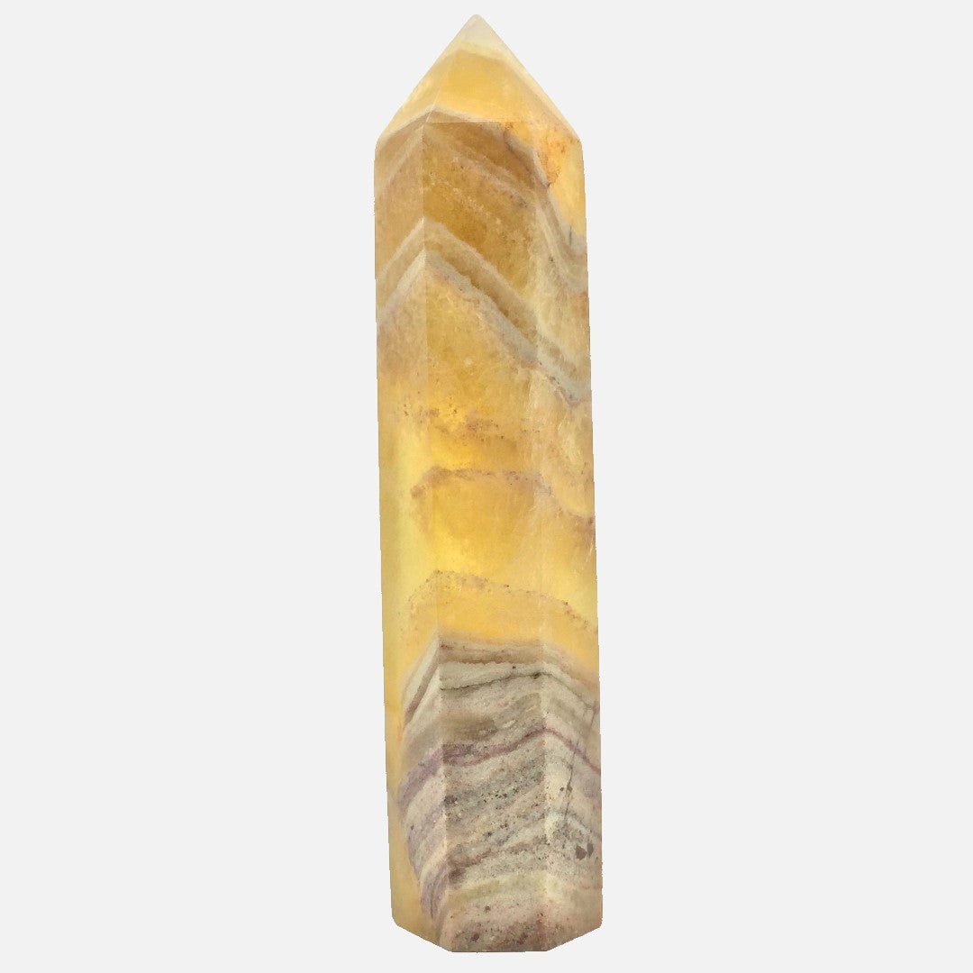 Yellow Fluorite Point #2